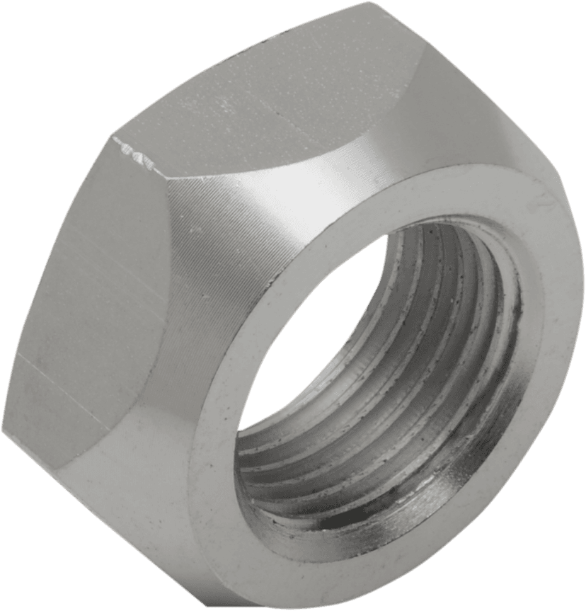 DRAG SPECIALTIES 0214-0886 Axle Nut - Rear - Chrome - M24-2" Thread