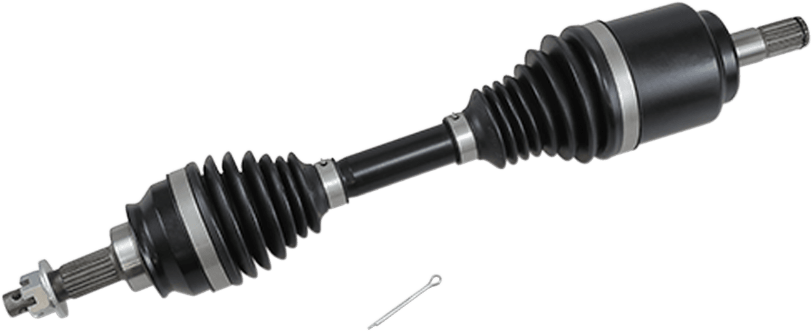 DEMON 0214-1316 Axle - Complete - Heavy-Duty - Front Left - Honda Foreman/Rincon