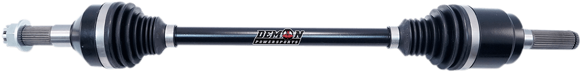 DEMON 0214-1318 Axle - Complete - Heavy-Duty - Front Left - Kawasaki Teryx