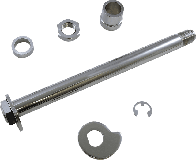 DRAG SPECIALTIES 0214-1965 Axle Kit - Rear - Chrome - '02-'07 Touring