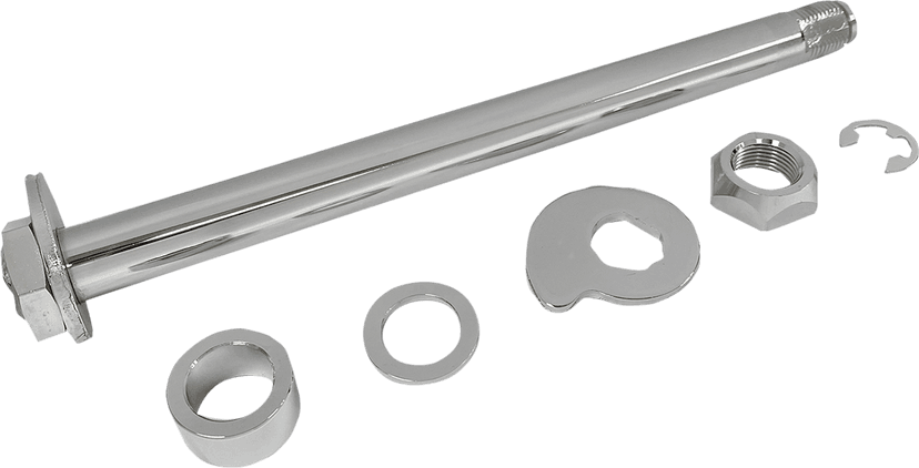 DRAG SPECIALTIES 0214-1966 Axle Kit - Rear - Chrome - '08 Touring