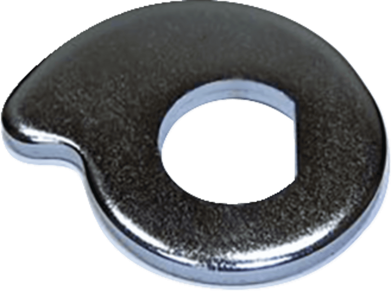 DRAG SPECIALTIES 0214-1974 Axle Adjuster - Cam - Rear - Chrome - '02-'19 FLH