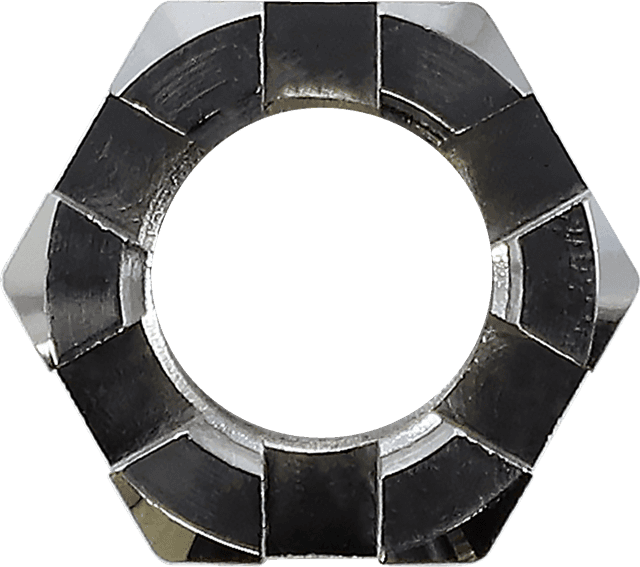 DRAG SPECIALTIES 0214-1976 Axle Nut - Rear - Chrome - 1/2"-20 Thread — image 2 of 2