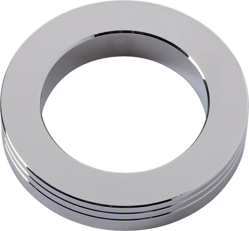 DRAG SPECIALTIES 0214-2716 Axle Spacer - Rear - Chrome - 0.283"