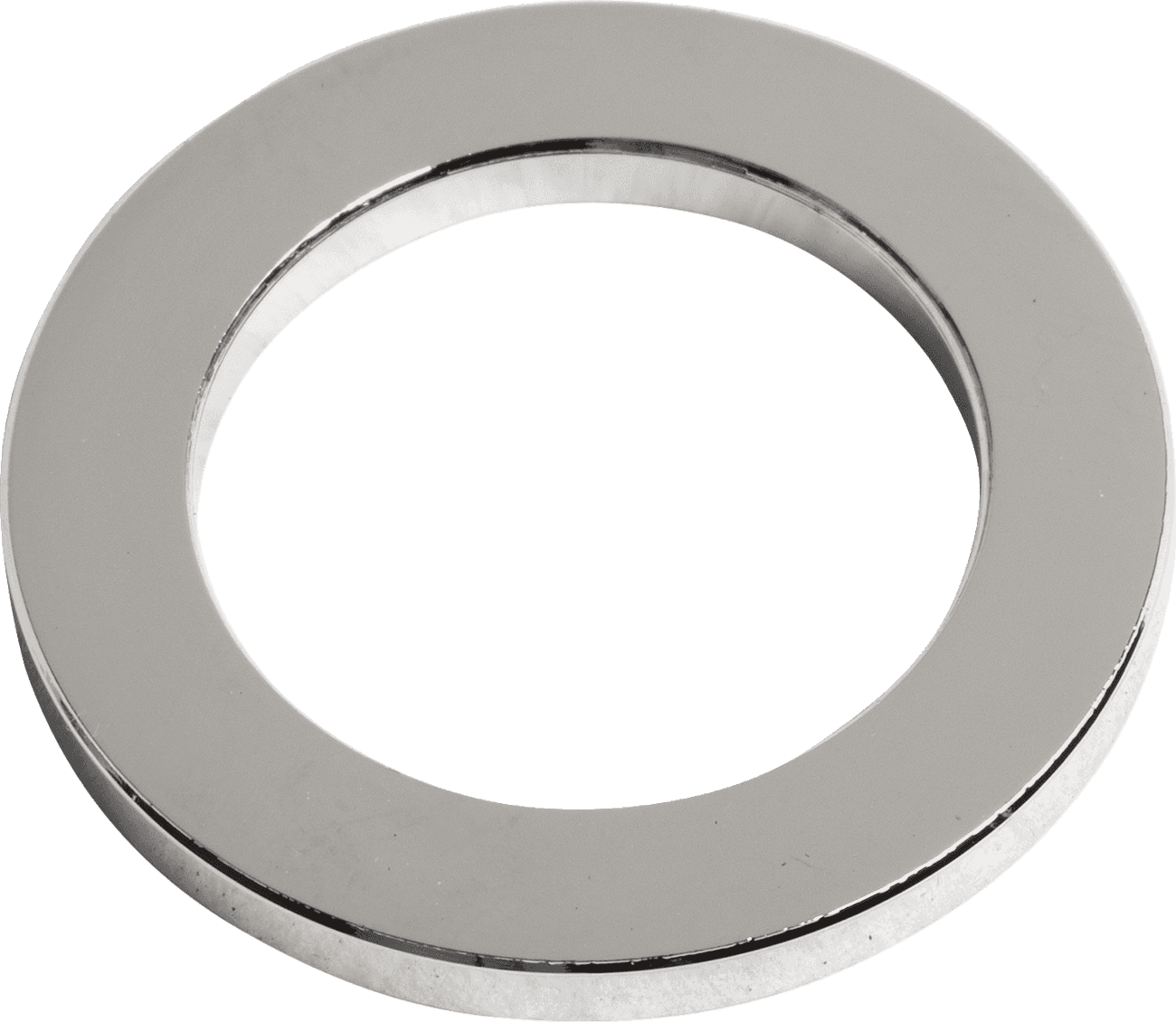 DRAG SPECIALTIES 0214-2729 Axle Spacer - Front Right - Chrome - 0.142"