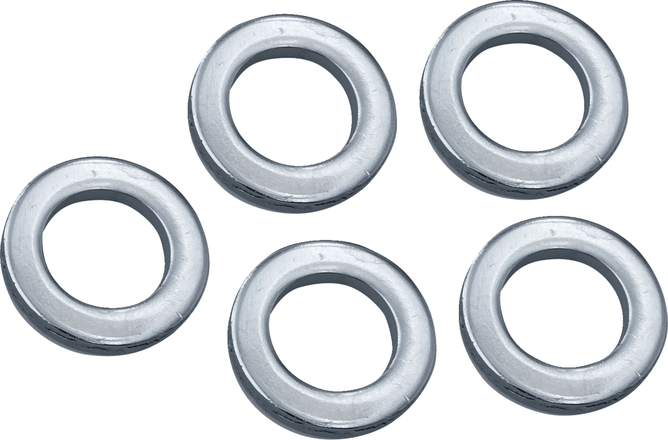 DRAG SPECIALTIES 0214-2739 Axle Washer - Rear - Chrome - ID 1"