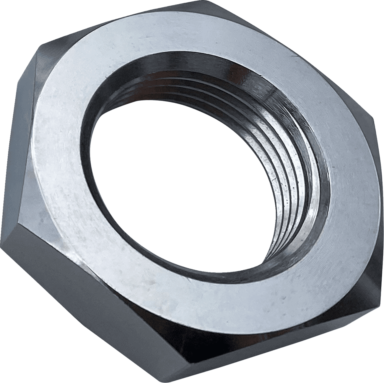 DRAG SPECIALTIES 02142740 Axle Nut - Rear - Chrome - M24-2" Thread