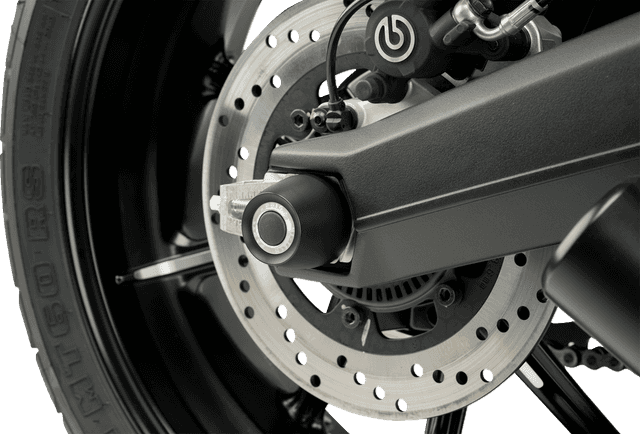 PUIG HI-TECH PARTS 0214-3239 Axle Sliders - Rear - Black - Pair - Ducati Scrambler — image 2 of 2