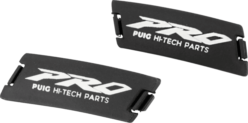 PUIG HI-TECH PARTS 0214-3275 Slider Covers - Pro 2.0 - Black/Gray