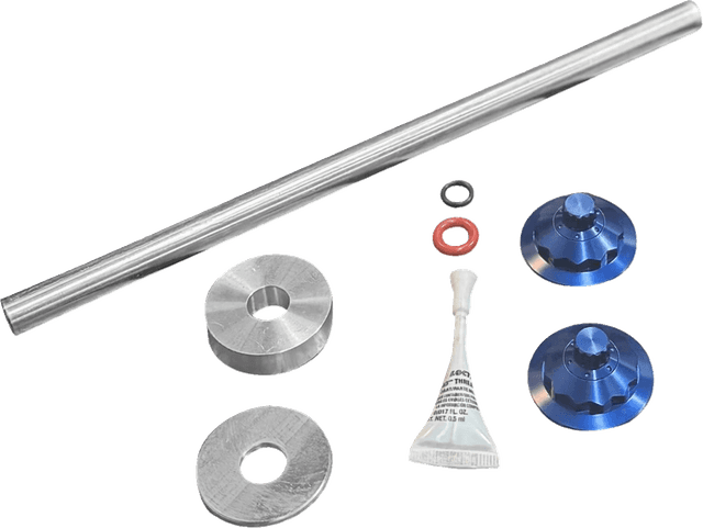 PAUL YAFFE BAGGER NATION 02143280 Axle Cover Kit - Y-Axle Rod - Front - Standard/12 Point - Blue — image 1 of 2