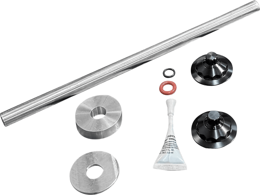PAUL YAFFE BAGGER NATION 02143281 Axle Cover Kit - Y-Axle Rod - Front - Standard/12 Point - Black — image 1 of 2
