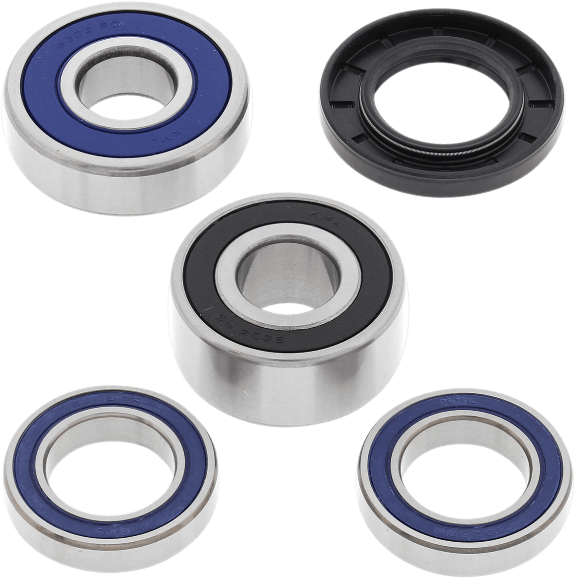 ALL BALLS 0215-0093 Wheel Bearing Kit - Rear - '02-'09 VT/'75-'77 TS