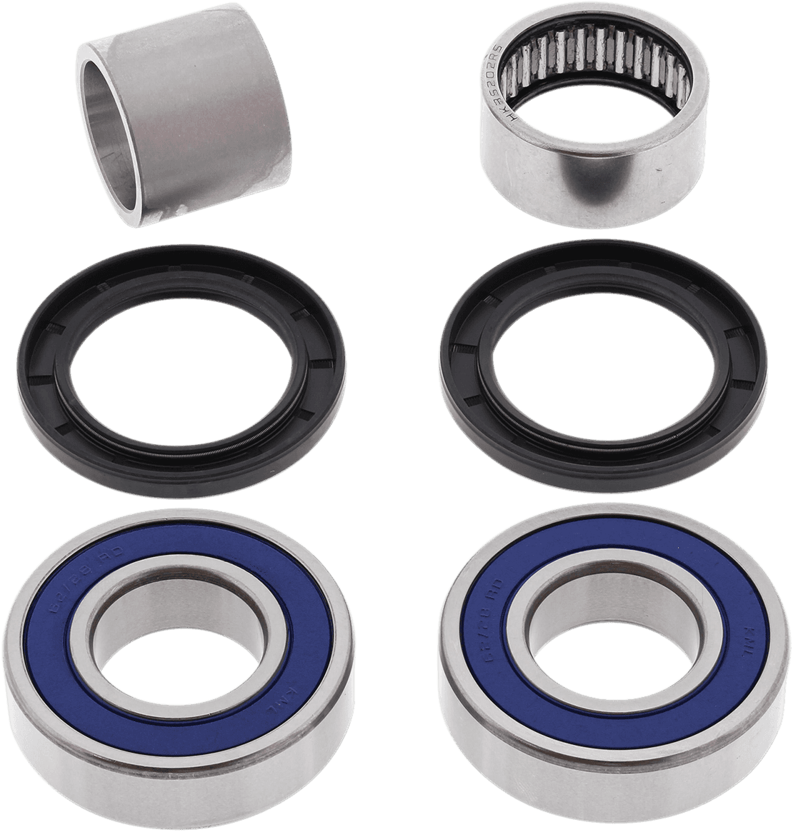 ALL BALLS 0215-0101 Wheel Bearing Kit - Rear - '04-'09 FZ/'03-'16 YZF R-6