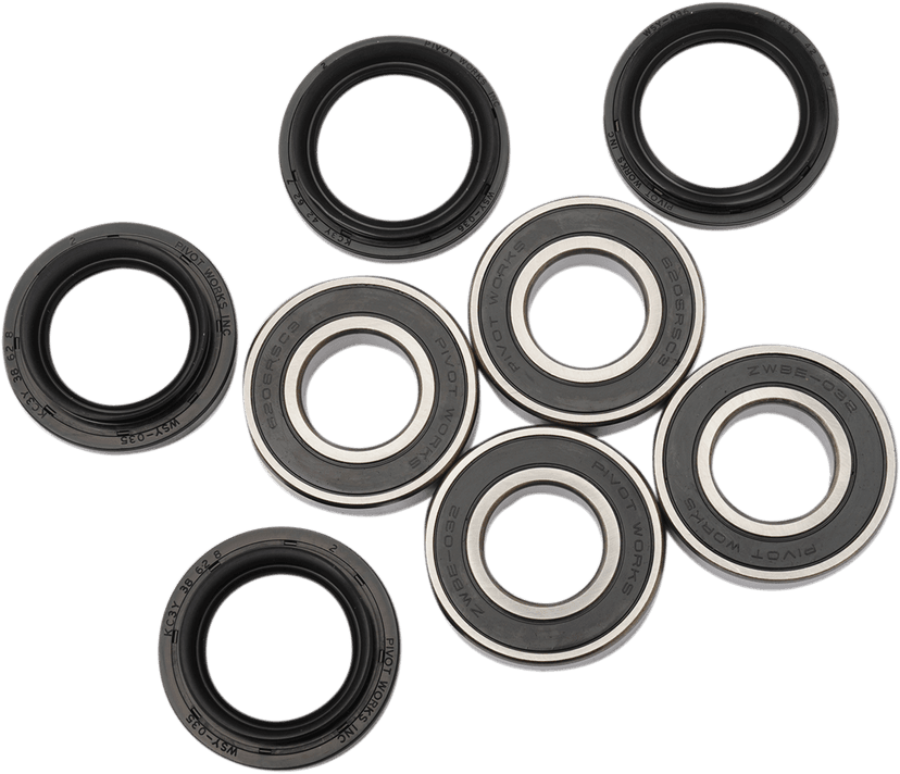 PIVOT WORKS 0215-0219 Wheel Bearing Kit - Rear - Rhino 450/660/700