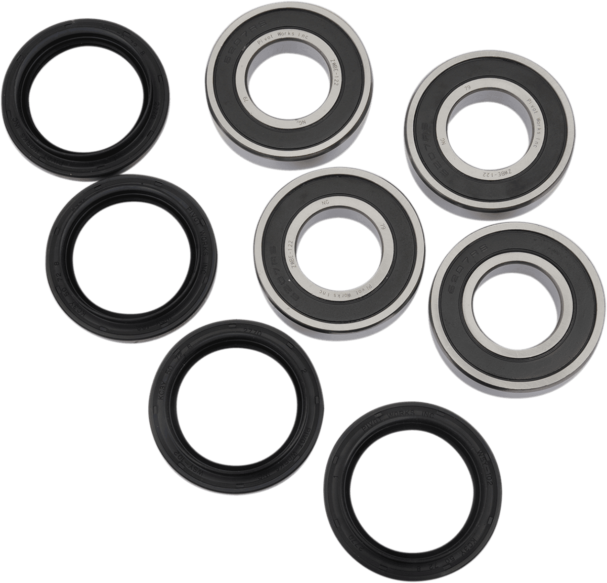 PIVOT WORKS 0215-0980 Wheel Bearing Kit - Front/Rear - Viking/Wolverine