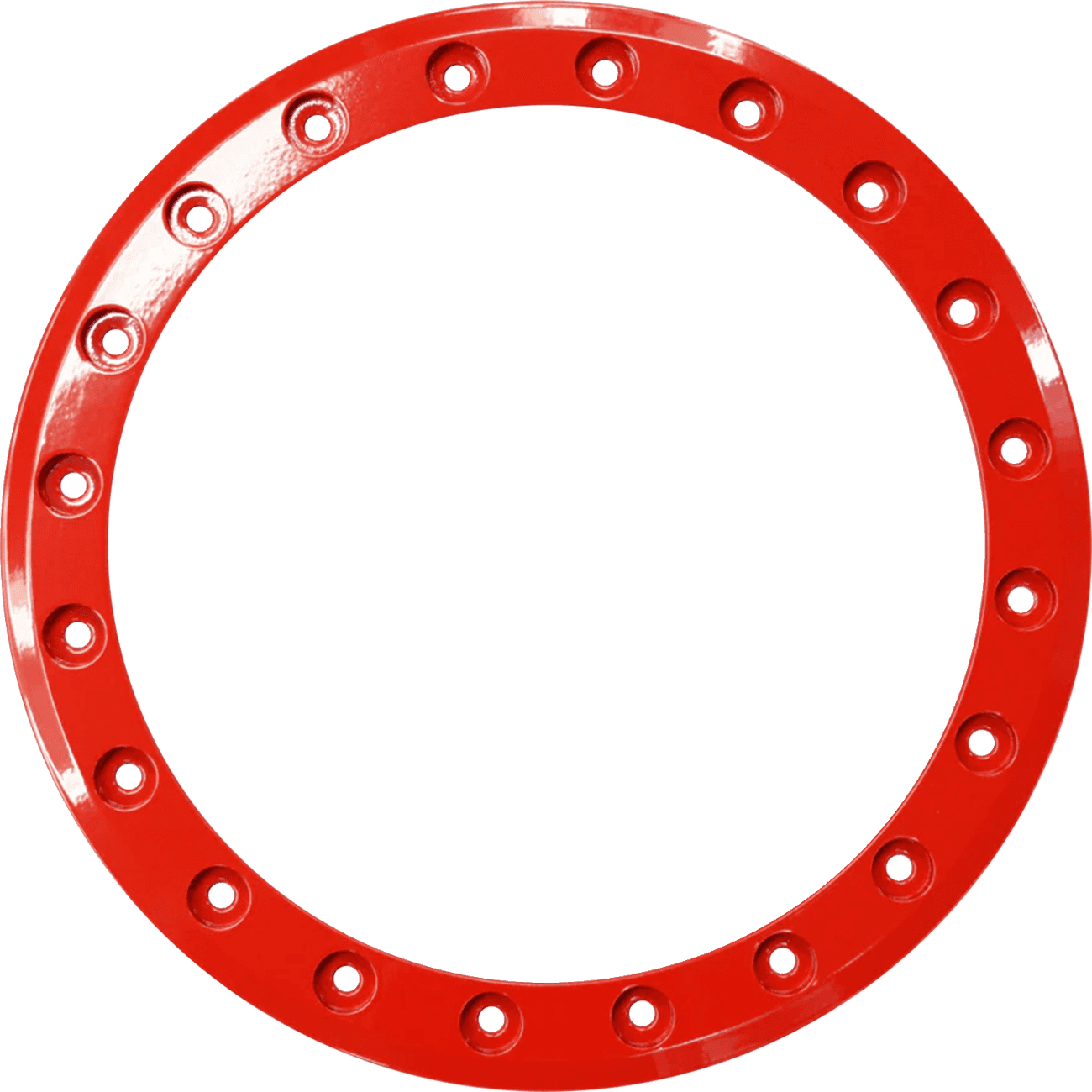 RACELINE WHEELS 0220-0045 Beadlock Ring - Replacement/Wheel - Ryno - 15" - Red