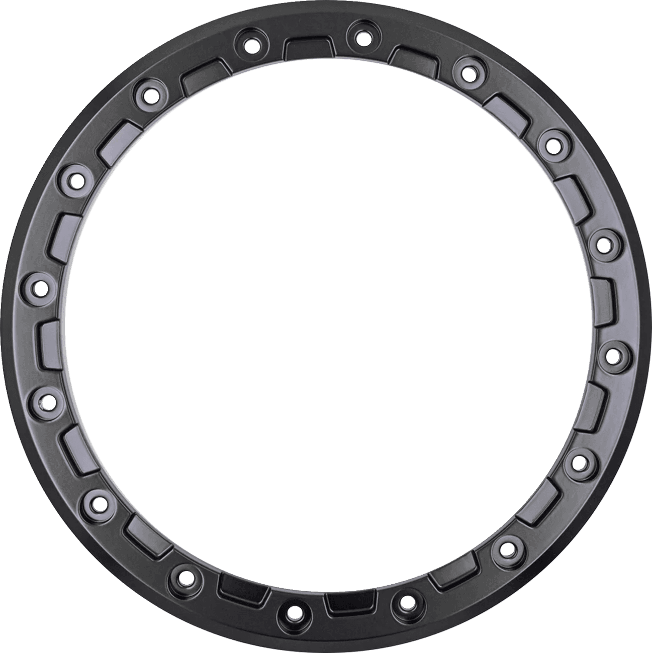 RACELINE WHEELS 0220-0049 Beadlock Ring - Replacement/Wheel - Podium - 15" - Black