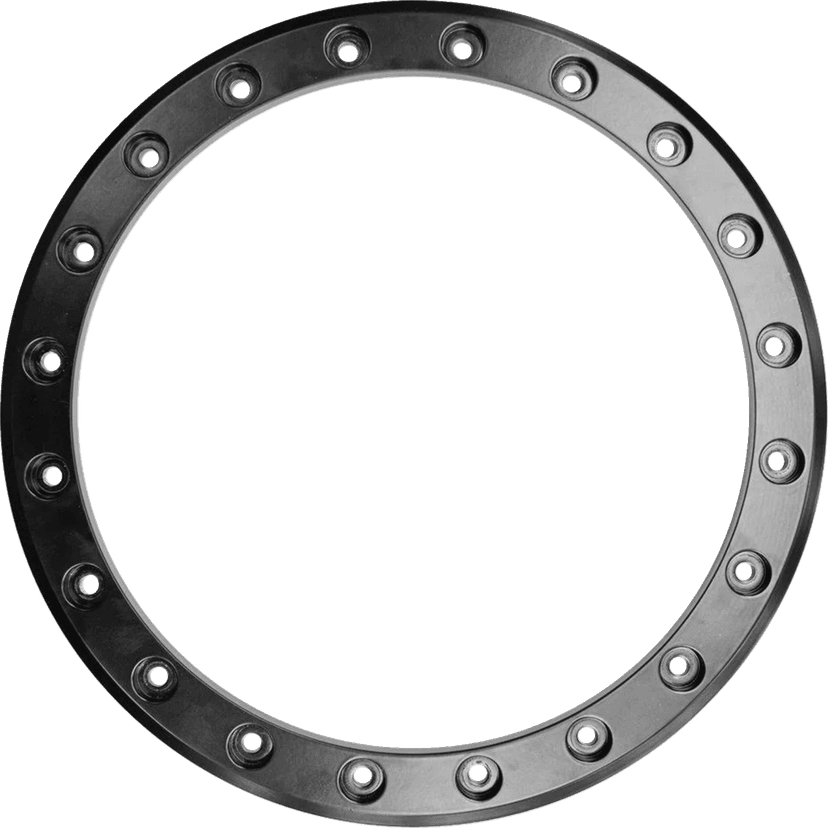RACELINE WHEELS 0220-0060 Beadlock Ring - Replacement/Wheel - Mamba - 14" - Black