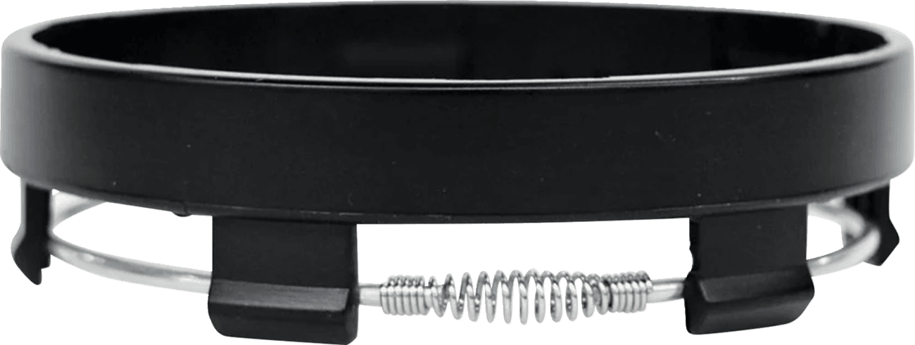 RACELINE WHEELS 0222-0684 Wheel Cap Extension - Replacement - Black - 1"