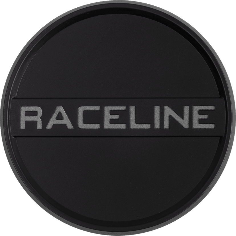 RACELINE WHEELS 0223-0285 Center Cap - Replacement/Wheel - UTV - 4/137 | 4/156 - Black