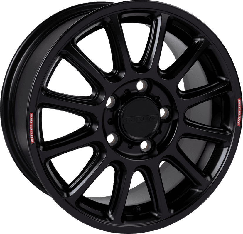RACELINE WHEELS 0230-1562 Wheel - Alpha - Front/Rear - Black - 15x7 - 5/114.3 - +56 mm — image 2 of 2