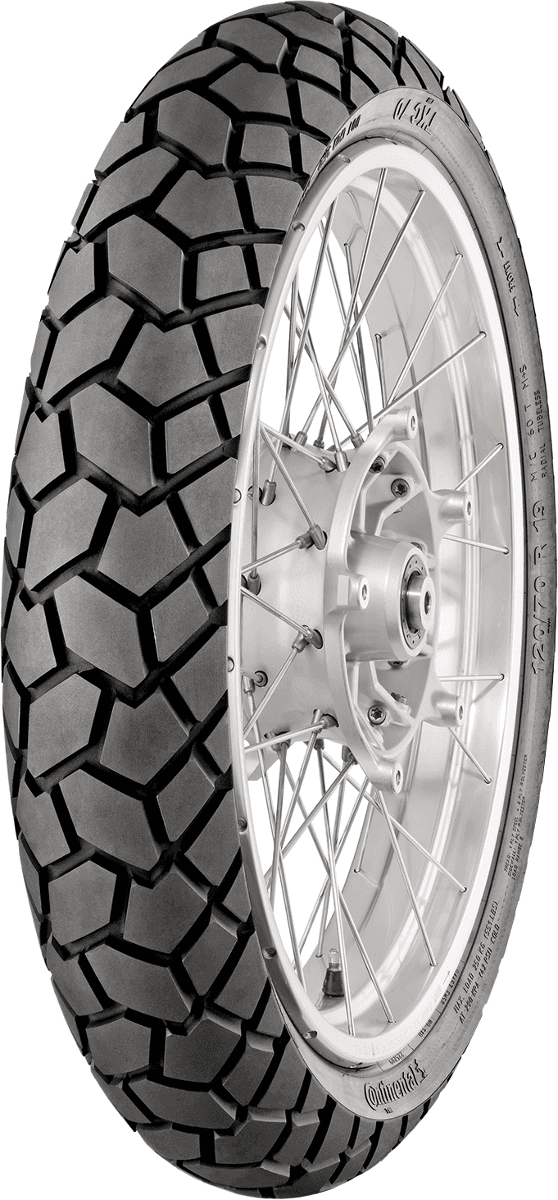 CONTINENTAL 0301-0642 Tire - TKC 70 - Front - 120/70ZR17 - (58W)
