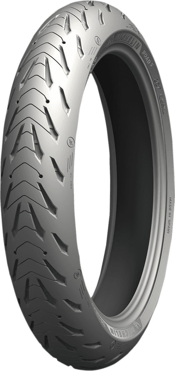 MICHELIN 0301-0716 Tire - Road 5 - Front - 120/60ZR17 - (55W) — image 5 of 8