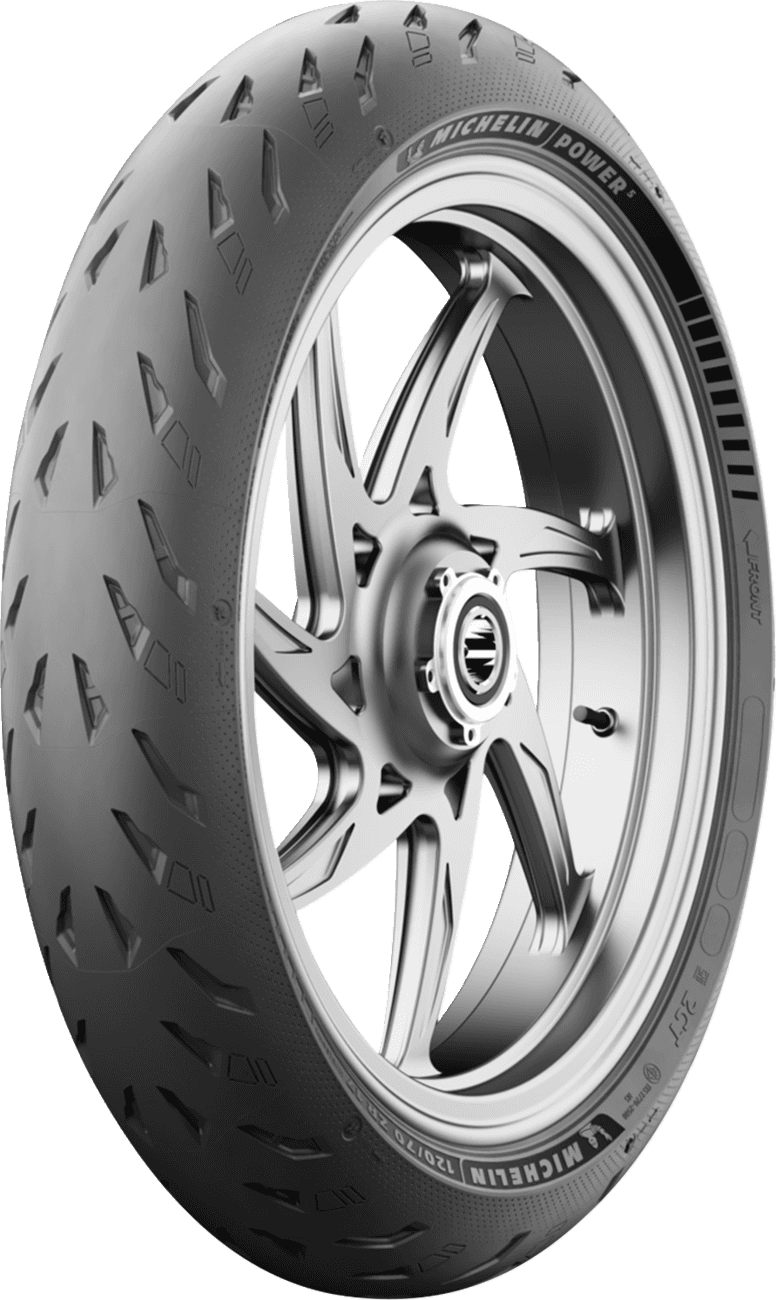MICHELIN 0301-0716 Tire - Road 5 - Front - 120/60ZR17 - (55W)