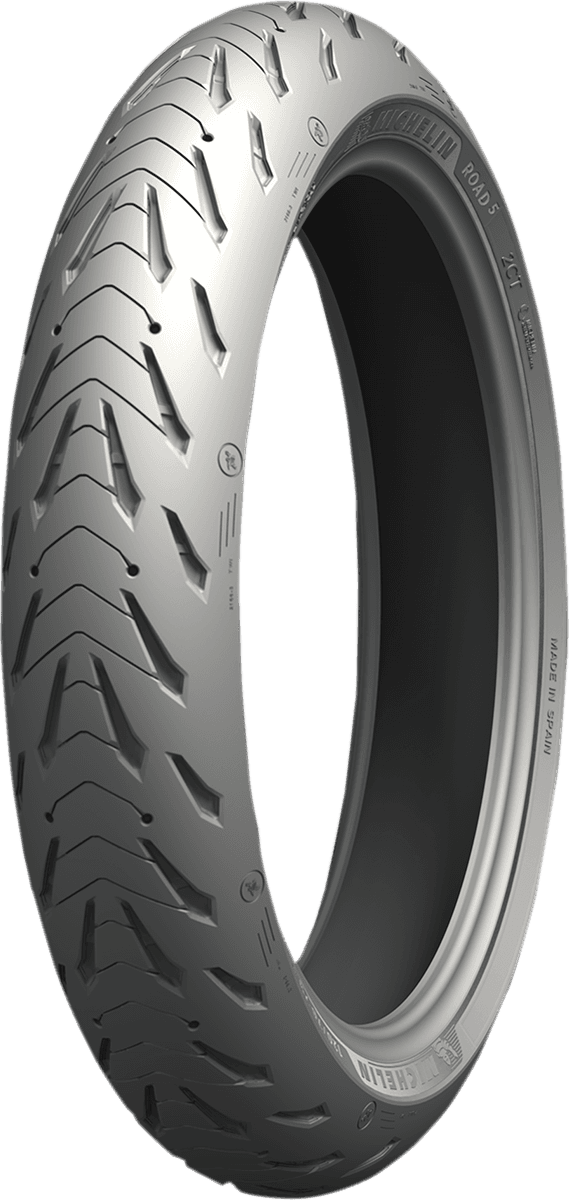 MICHELIN 0301-0717 Tire - Road 5 - Front - 120/70ZR17 - (58W) — image 5 of 8