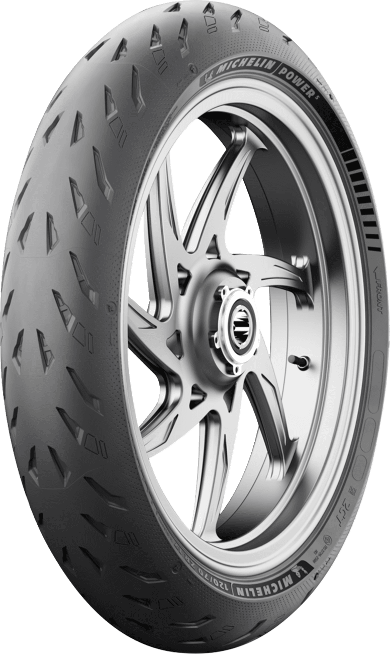 MICHELIN 0301-0717 Tire - Road 5 - Front - 120/70ZR17 - (58W)