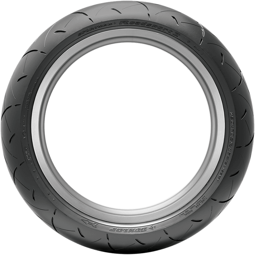 DUNLOP 0301-0791 Tire - Roadsport 2 - Front - 120/60ZR17 - (55W) — image 3 of 3