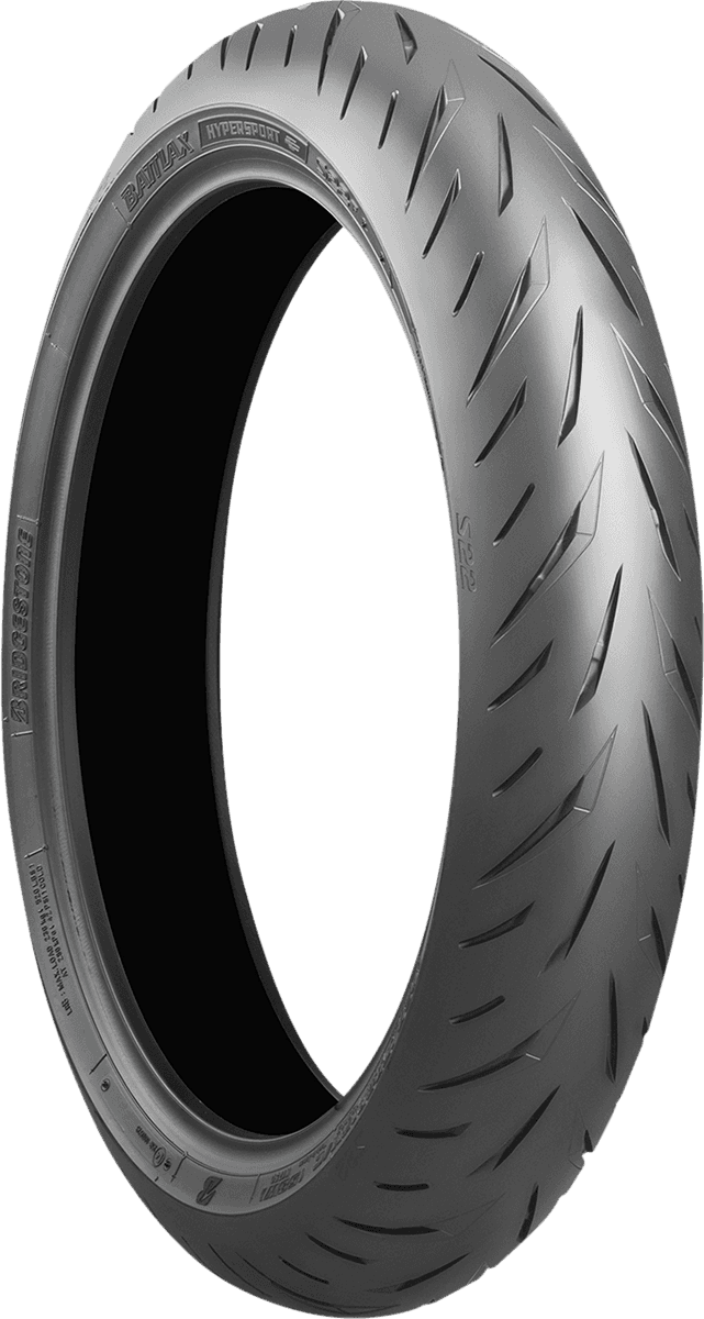 BRIDGESTONE 0301-0794 Tire - Battlax S22 Hypersport - Front - 120/70ZR17 - 58W