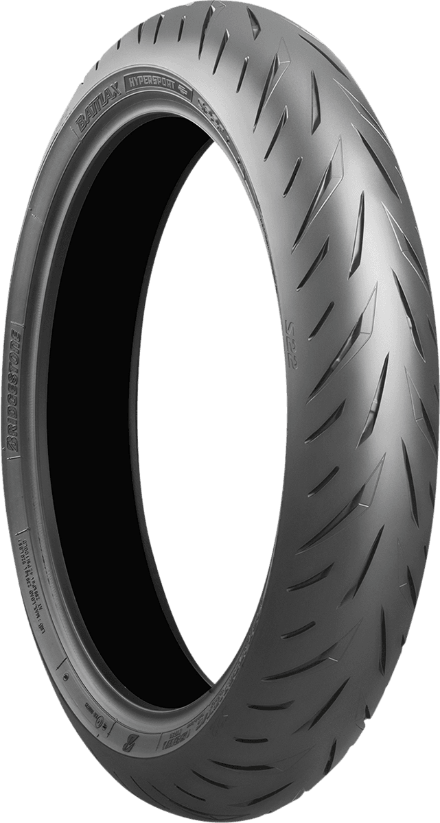 BRIDGESTONE 0301-0794 Tire - Battlax S22 Hypersport - Front - 120/70ZR17 - 58W — image 1 of 2