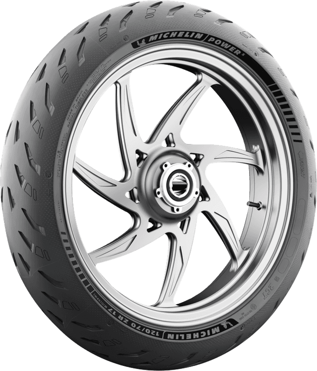 MICHELIN 0301-0829 Tire - Power 5 - Front - 120/70ZR17 - (58W) — image 2 of 10