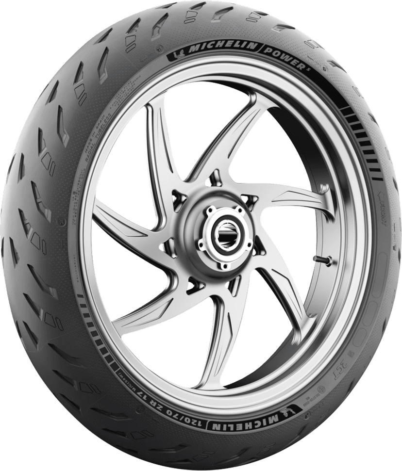 MICHELIN 0301-0829 Tire - Power 5 - Front - 120/70ZR17 - (58W) — image 2 of 10