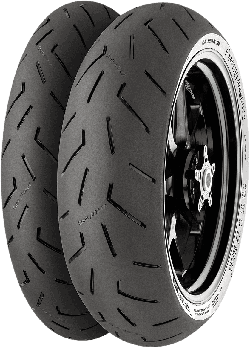 CONTINENTAL 0301-0844 Tire - ContiSportAttack 4 - Front - 120/70ZR17 - (58W)