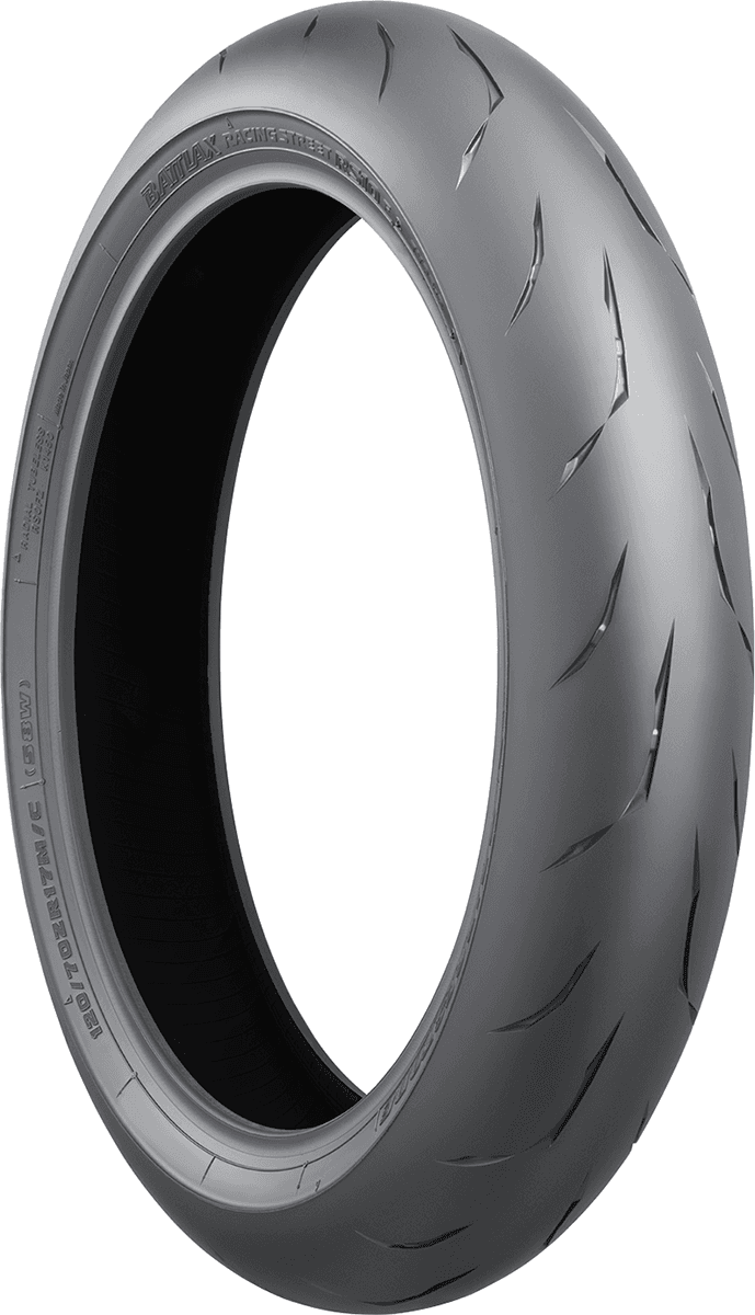 BRIDGESTONE 0301-0880 Tire - Battlax RS10 Racing Street - Front - 110/70R17 - 54H — image 1 of 2