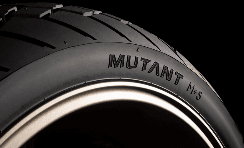 DUNLOP 0301-0915 Tire - Mutant - Front - 120/70ZR17 - (58W) — image 4 of 8