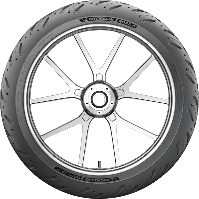 MICHELIN 0301-0932 Tire - Road 6 - Front - 110/80ZR19 - (59W) — image 6 of 7