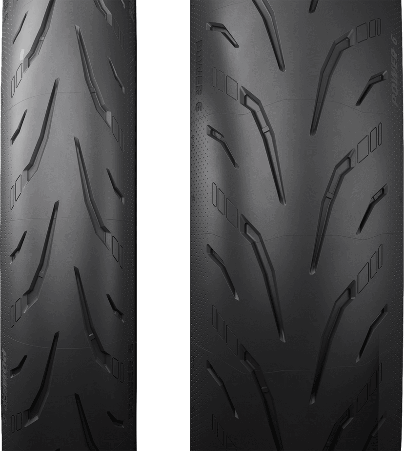 MICHELIN 0301-1002 Tire - Power 6 - Front - 120/70ZR17 - (58W) — image 12 of 14