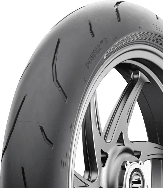 MICHELIN 0301-1003 Tire - Power GP2 - Front - 120/70ZR17 - (58W) — image 6 of 9