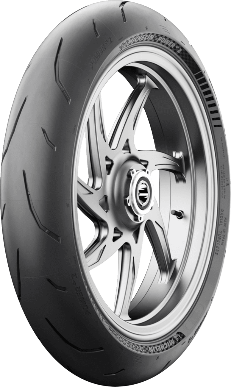 MICHELIN 0301-1003 Tire - Power GP2 - Front - 120/70ZR17 - (58W) — image 1 of 9