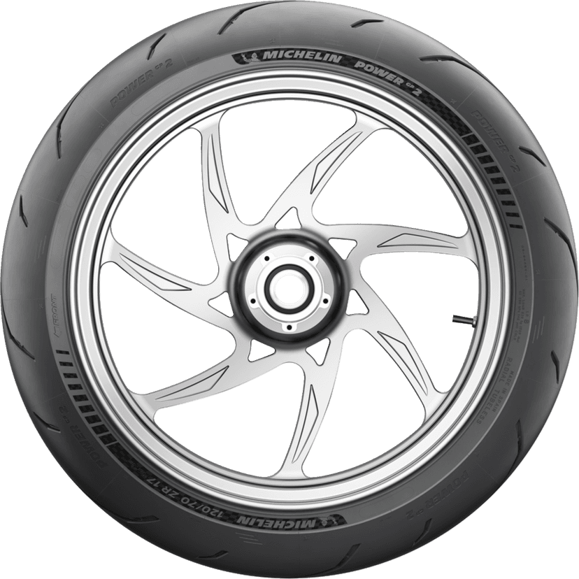 MICHELIN 0301-1003 Tire - Power GP2 - Front - 120/70ZR17 - (58W) — image 3 of 9