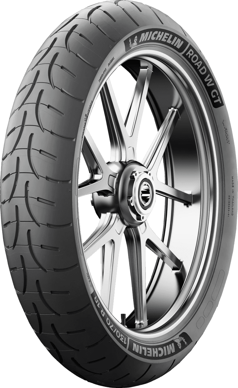 MICHELIN 0301-1027 Tire - Road W GT - Front - 130/70R18 - 63H