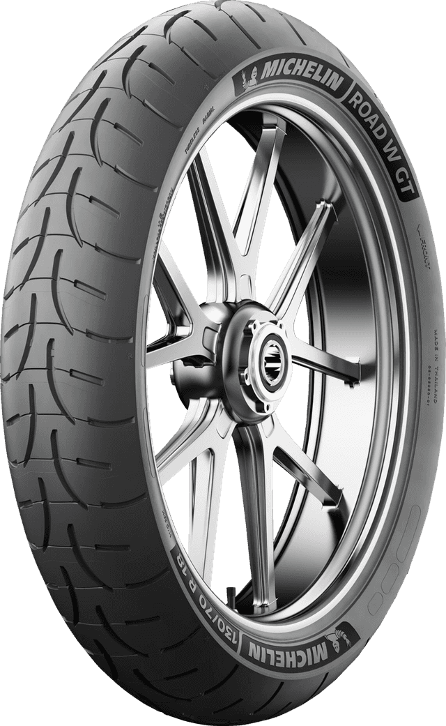 MICHELIN 0301-1027 Tire - Road W GT - Front - 130/70R18 - 63H — image 1 of 8
