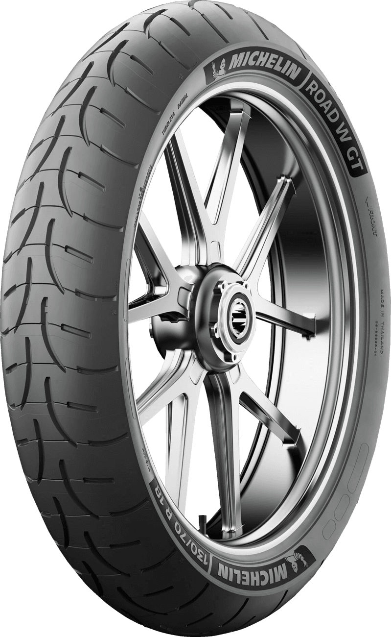 MICHELIN 0301-1027 Tire - Road W GT - Front - 130/70R18 - 63H — image 1 of 8
