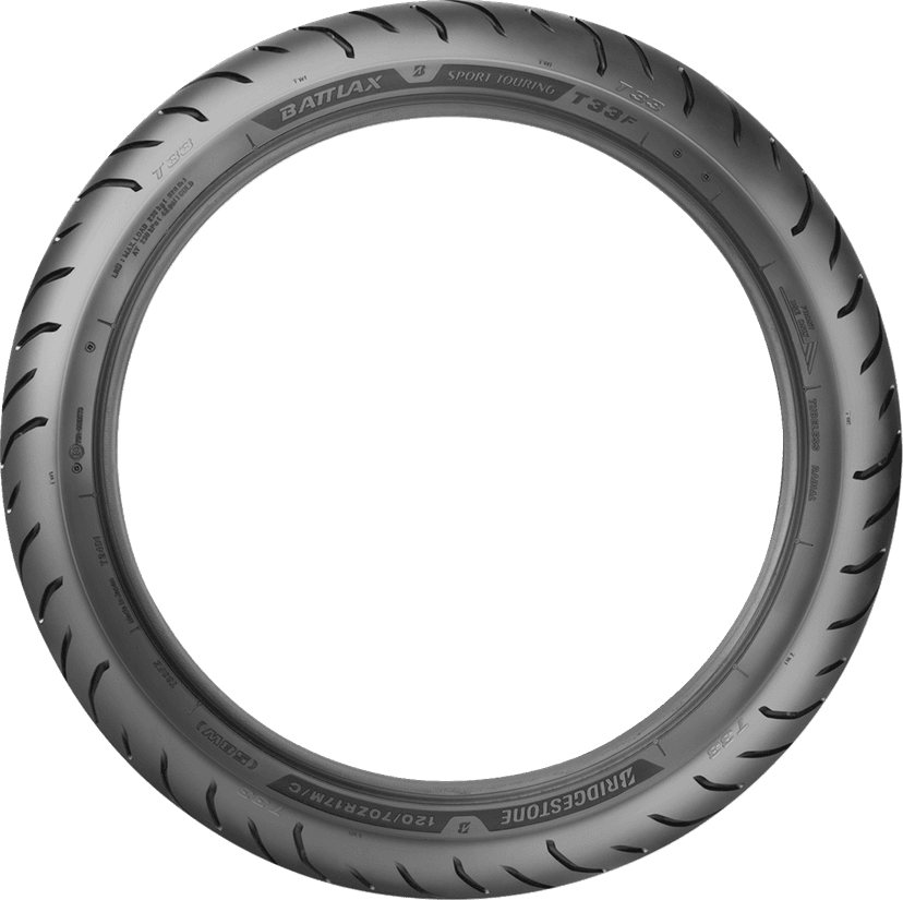 BRIDGESTONE 0301-1031 Tire - T33 - Front - 110/80R19 - 59V — image 3 of 6