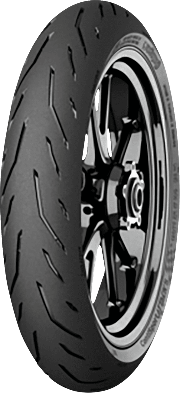 CONTINENTAL 0301-1080 Tire - ContiSportAttack 5 - Front - 120/70ZR17 - (58W)