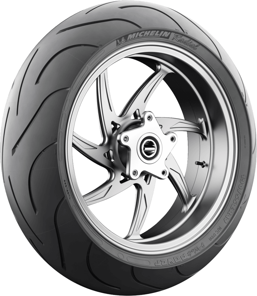 MICHELIN 0302-0138 Tire - Pilot Power 2CT - Rear - 190/50ZR17 - (73W) — image 2 of 10