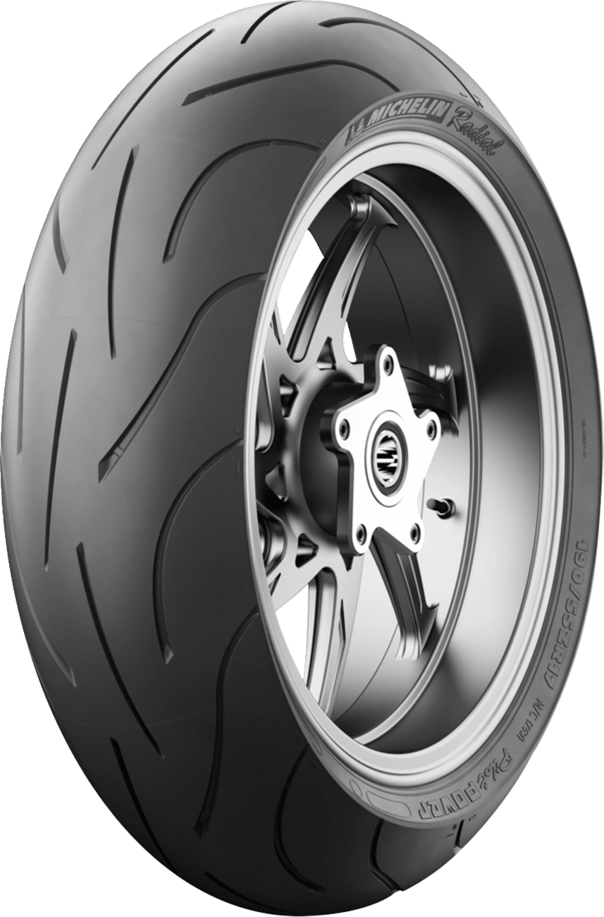 MICHELIN 0302-0138 Tire - Pilot Power 2CT - Rear - 190/50ZR17 - (73W)